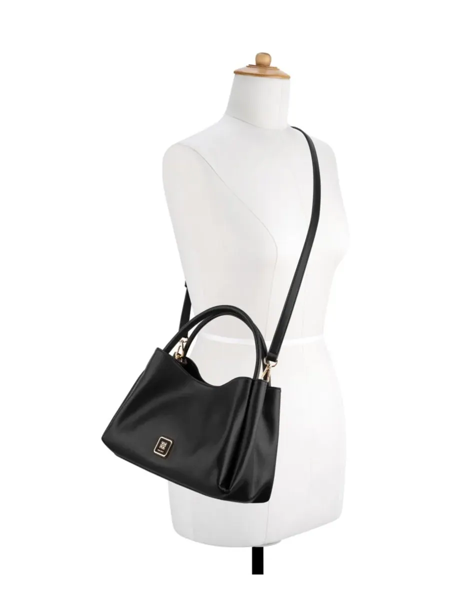 Женская сумка-саквояж Dorsey Nine West — изображение 5 из 9, черный