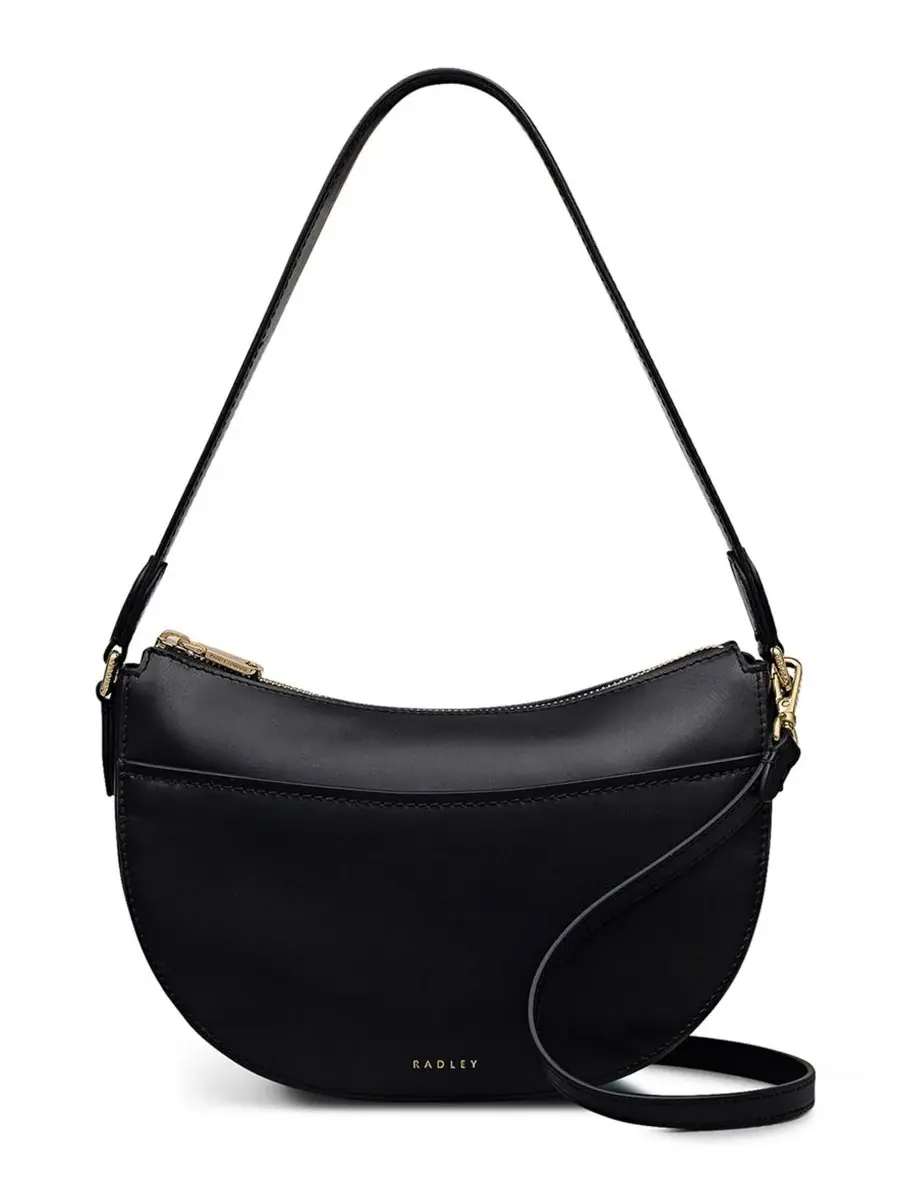 Сумка через плечо Portland Way с застежкой-молнией Radley London — изображение 1 из 3, черный