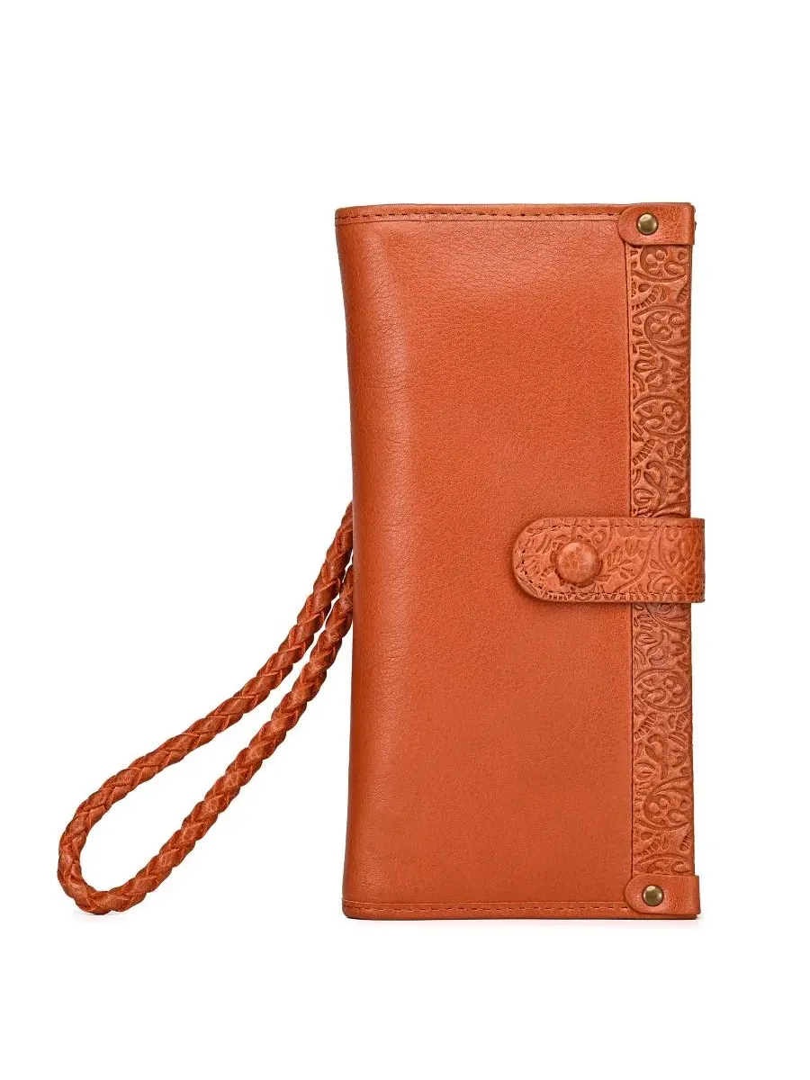 Браслет-портмоне Iris Bifold Old Trend — изображение 1 из 8, коричневый
