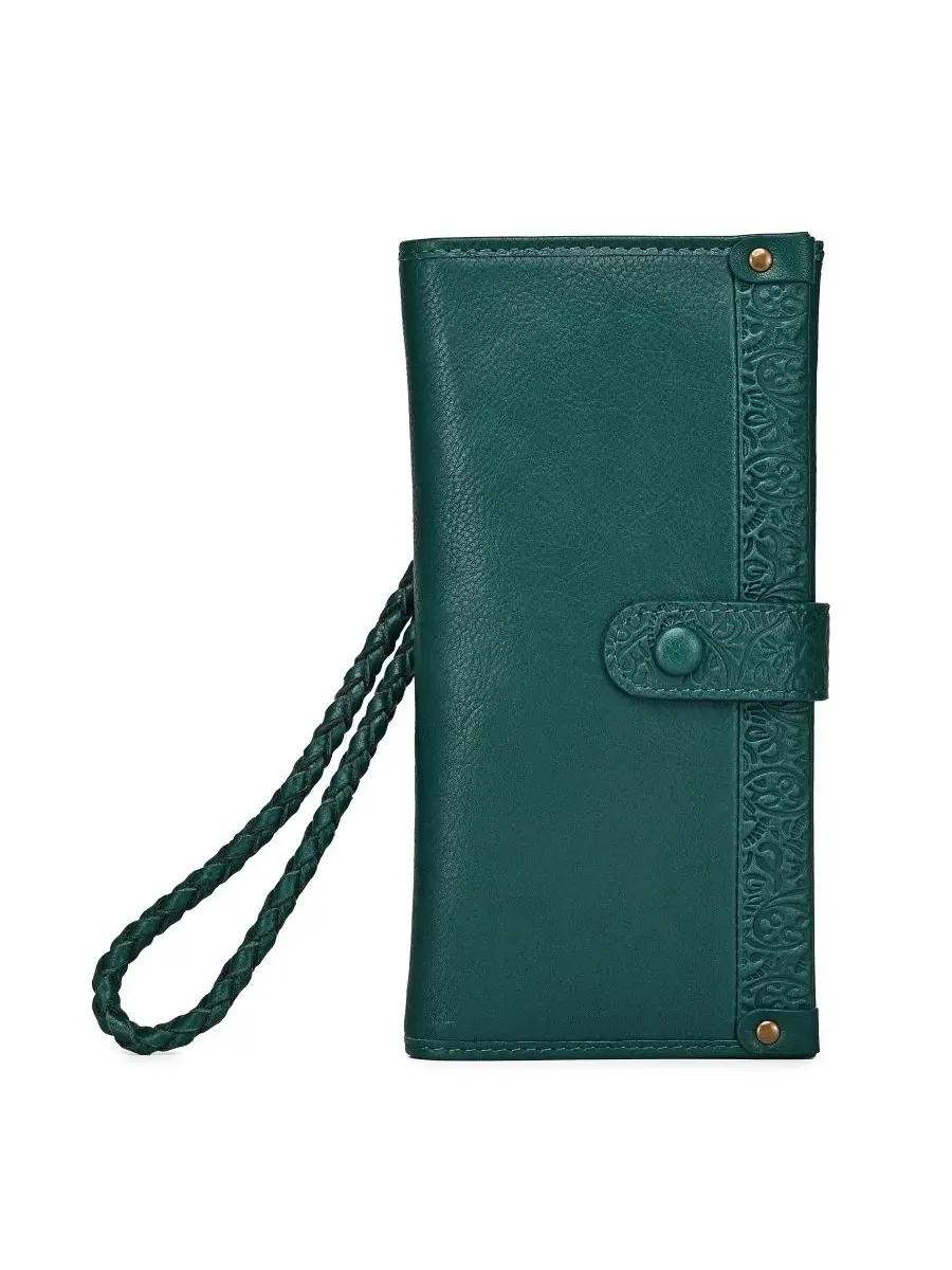 Браслет-портмоне Iris Bifold Old Trend — изображение 1 из 8, зеленый