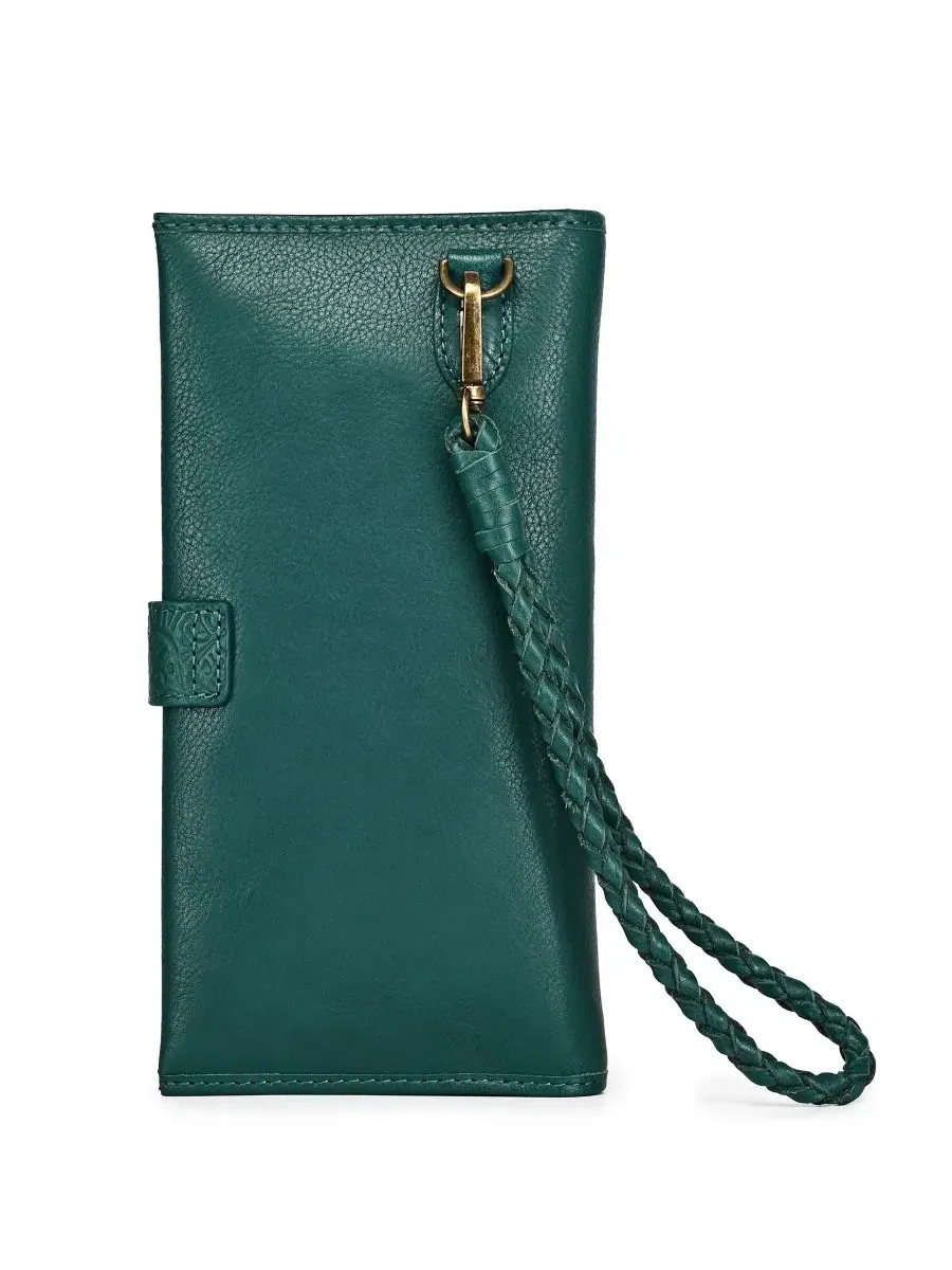 Браслет-портмоне Iris Bifold Old Trend — изображение 6 из 8, зеленый