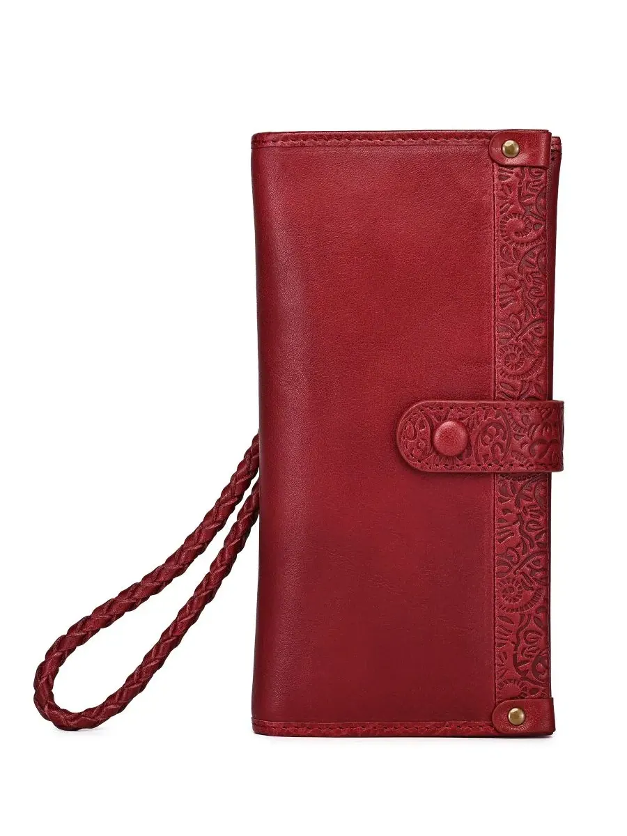 Браслет-портмоне Iris Bifold Old Trend — изображение 1 из 8, красный