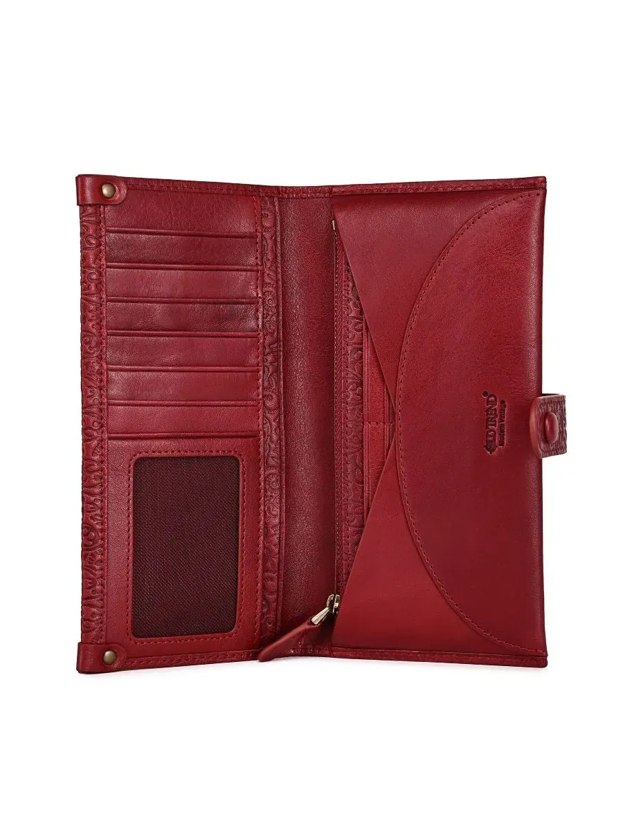 Браслет-портмоне Iris Bifold Old Trend — изображение 6 из 8, красный