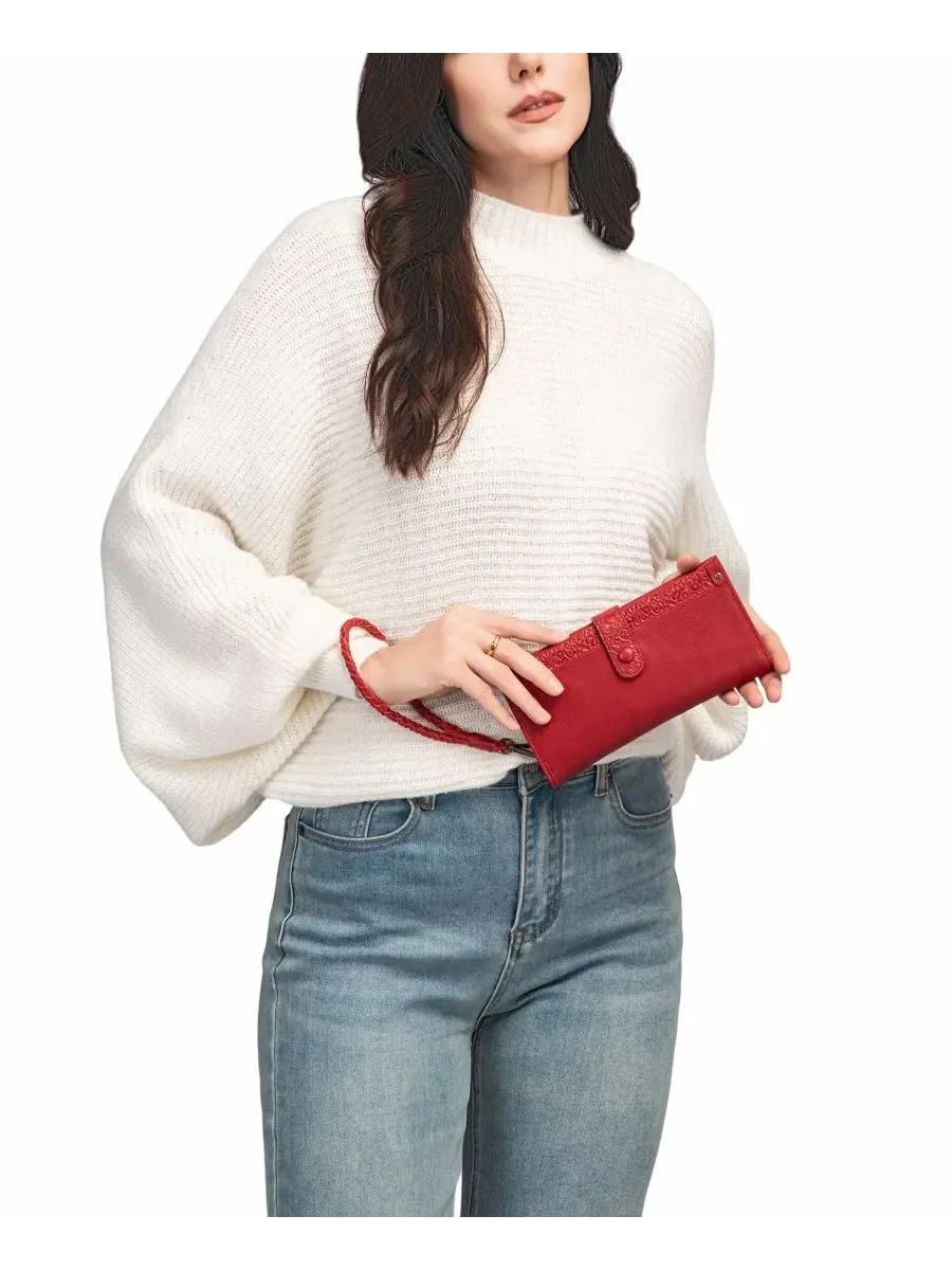 Браслет-портмоне Iris Bifold Old Trend — изображение 2 из 8, красный