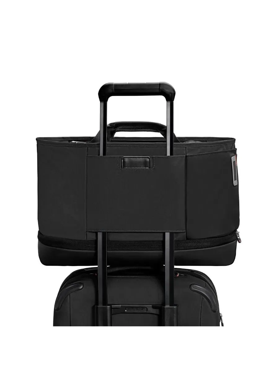 Сумка-дафл на колесиках с расширением, модель Expandable Overnighter Briggs & Riley — изображение 9 из 9, черный