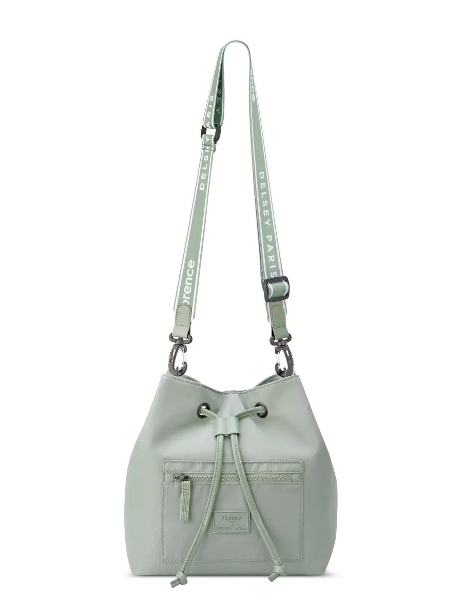 Сумка-ведро Yours Truly Florence by mills x Delsey Paris — изображение 7 из 8, зеленый