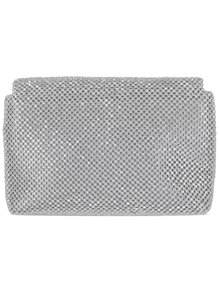 Averry Mesh Crystal Crossbody I.N.C. International Concepts — изображение 3 из 5, серебристый