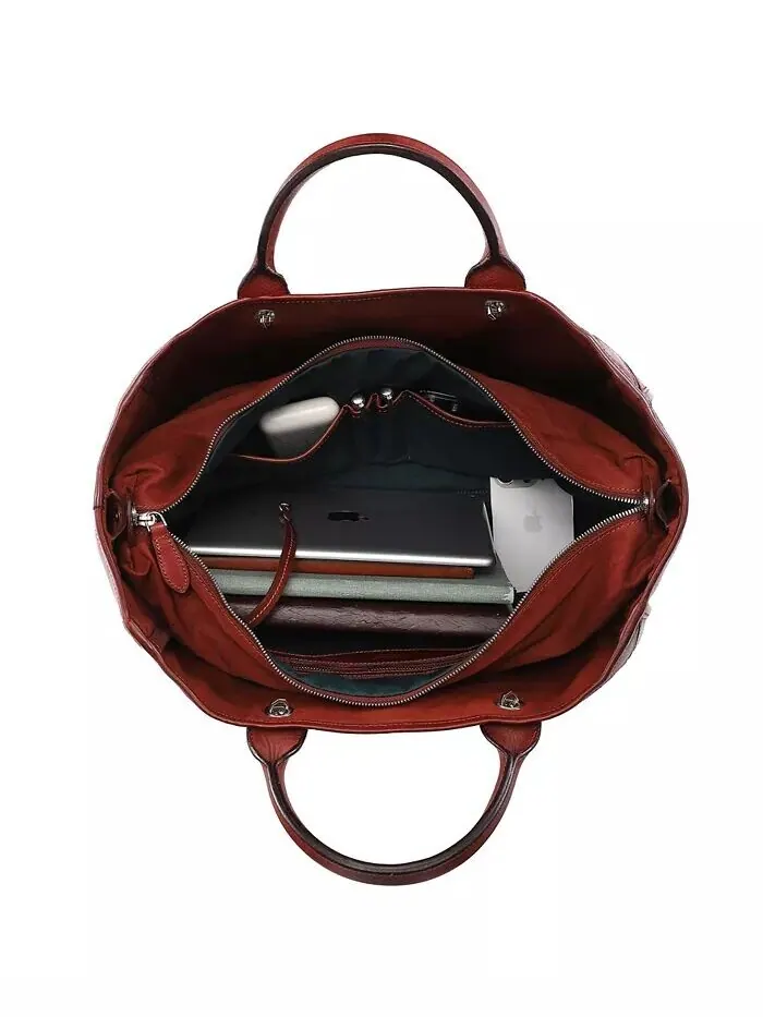 Сумка-тоут Mermaid Carryall OLD TREND — изображение 3 из 13, коричневый
