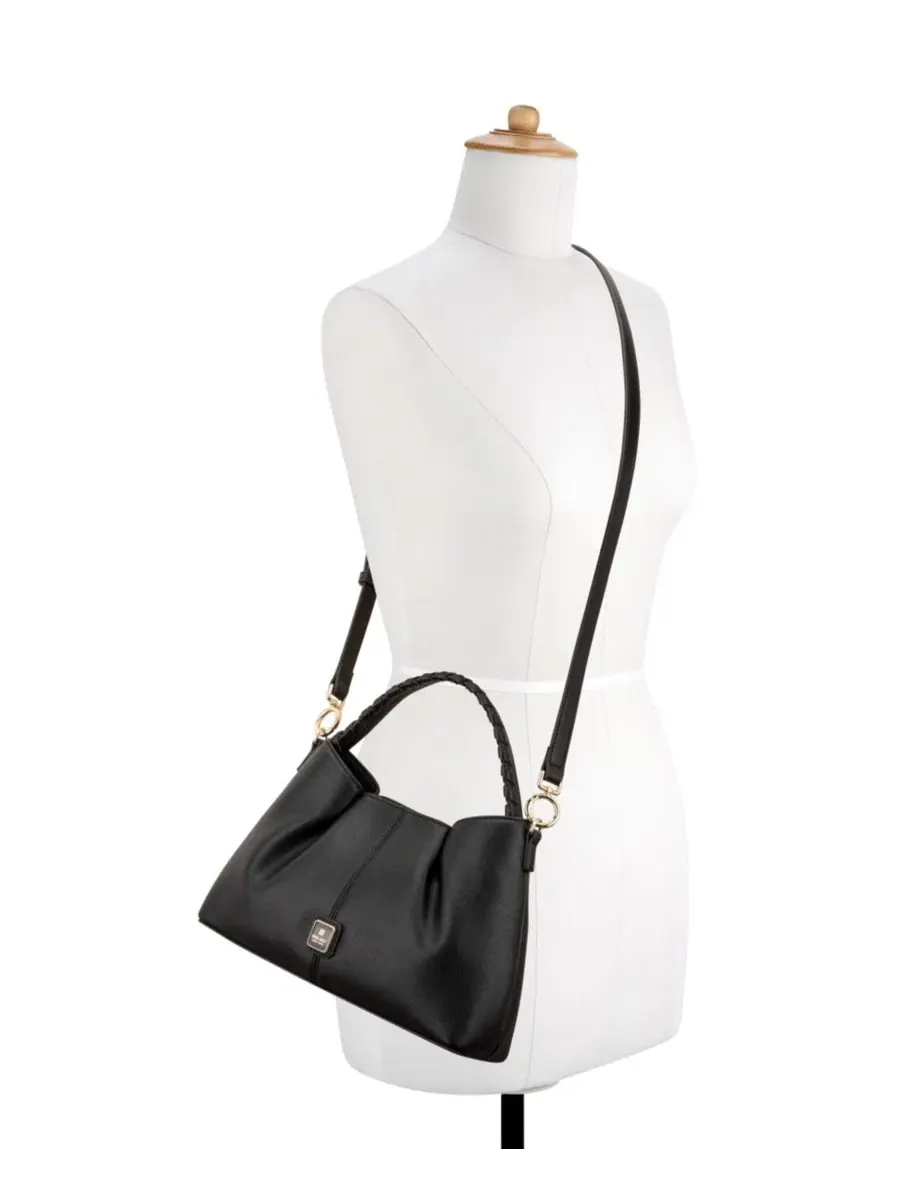 Сумка-шопер Nine West Gatlin Medium Top Handle Satchel — изображение 2 из 6, черный