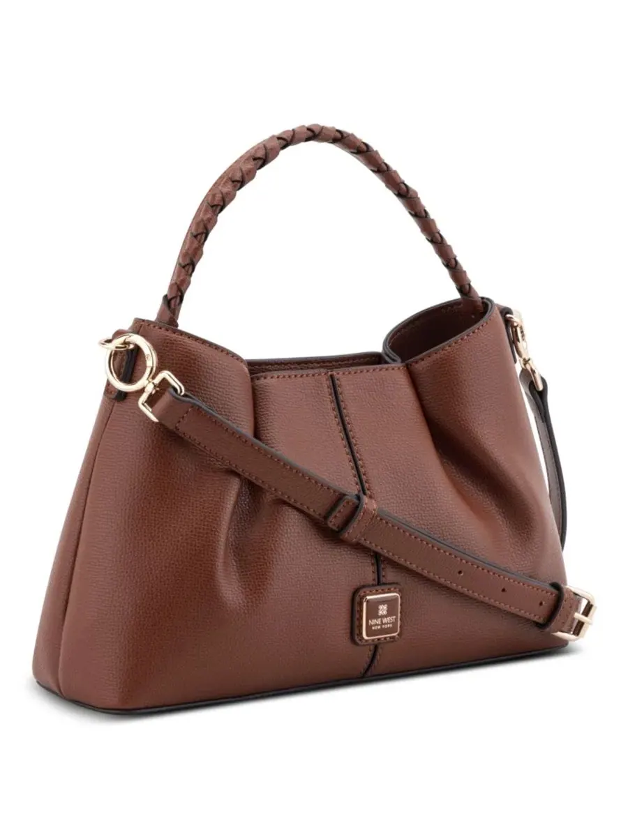 Сумка-шоппер Nine West Gatlin, средняя, с ремнем через плечо — изображение 4 из 5, орех