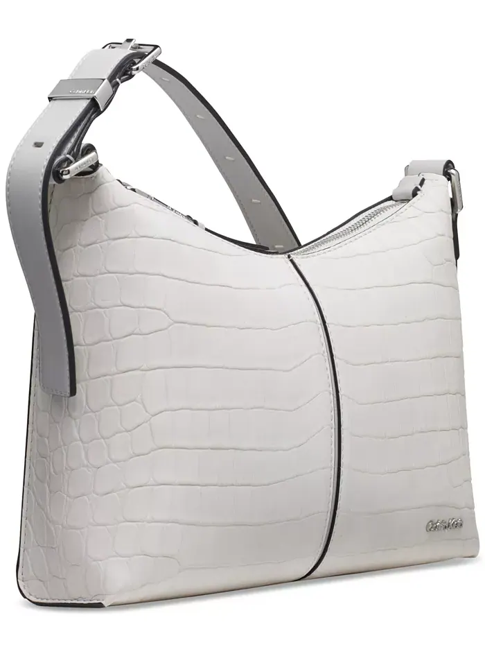 Сумка кросс-боди Calvin Klein Max, серая — изображение 3 из 5, серый