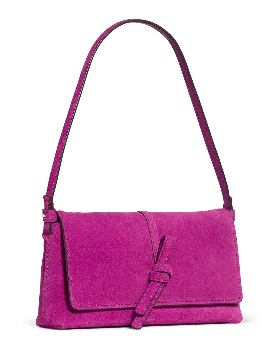 Плечевая сумка Loop Small Suede kate spade new york — 3