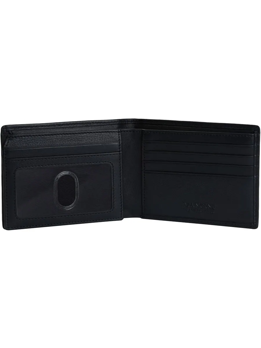 Мужской кошелек Sonoma RFID Secure Left Wing Mancini — изображение 3 из 6, черный