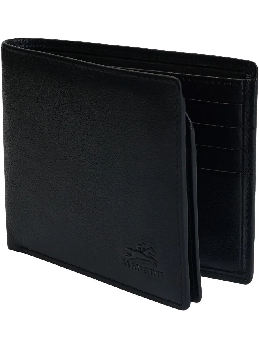 Мужской кошелек Sonoma RFID Secure Left Wing Mancini — изображение 4 из 6, черный