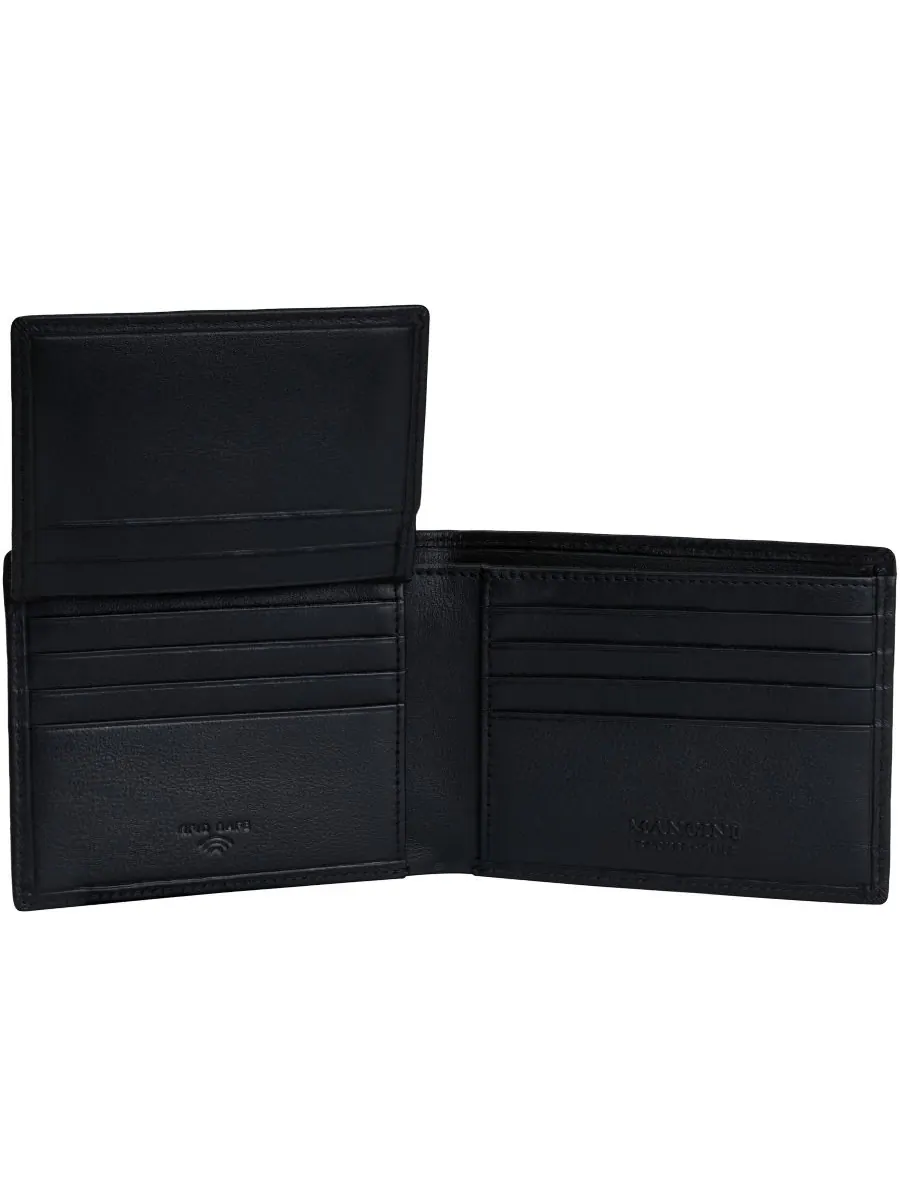Мужской кошелек Sonoma RFID Secure Left Wing Mancini — изображение 6 из 6, черный