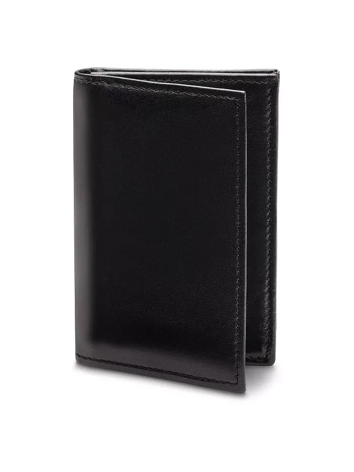 Мужской кошелек Old Leather с полной боковой вставкой, картхолдер на 2 отделения с окошком для — изображение 1 из 2
