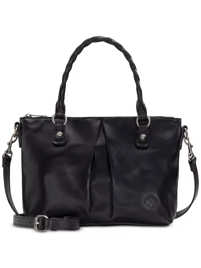 Средняя сумка кроссбоди Zora Top Handle с верхней ручкой Patricia Nash — изображение 1 из 6, черный