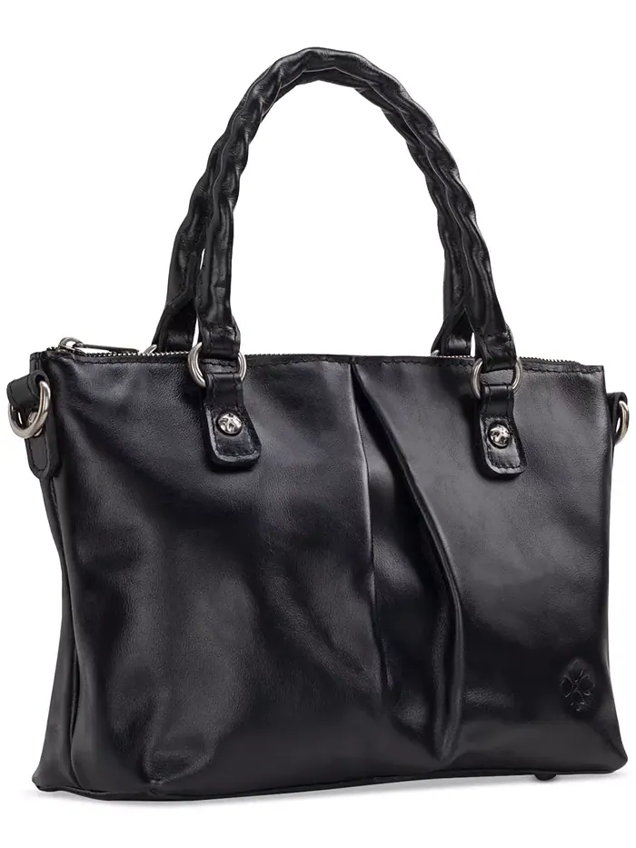 Средняя сумка кроссбоди Zora Top Handle с верхней ручкой Patricia Nash — изображение 2 из 6, черный