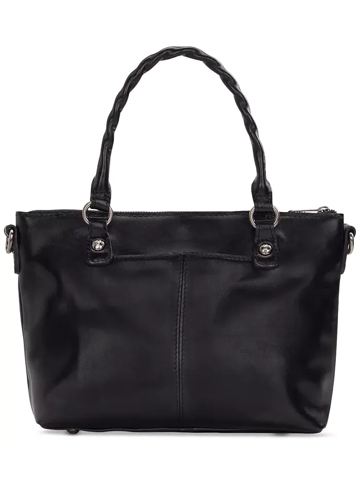 Средняя сумка кроссбоди Zora Top Handle с верхней ручкой Patricia Nash — изображение 3 из 6, черный