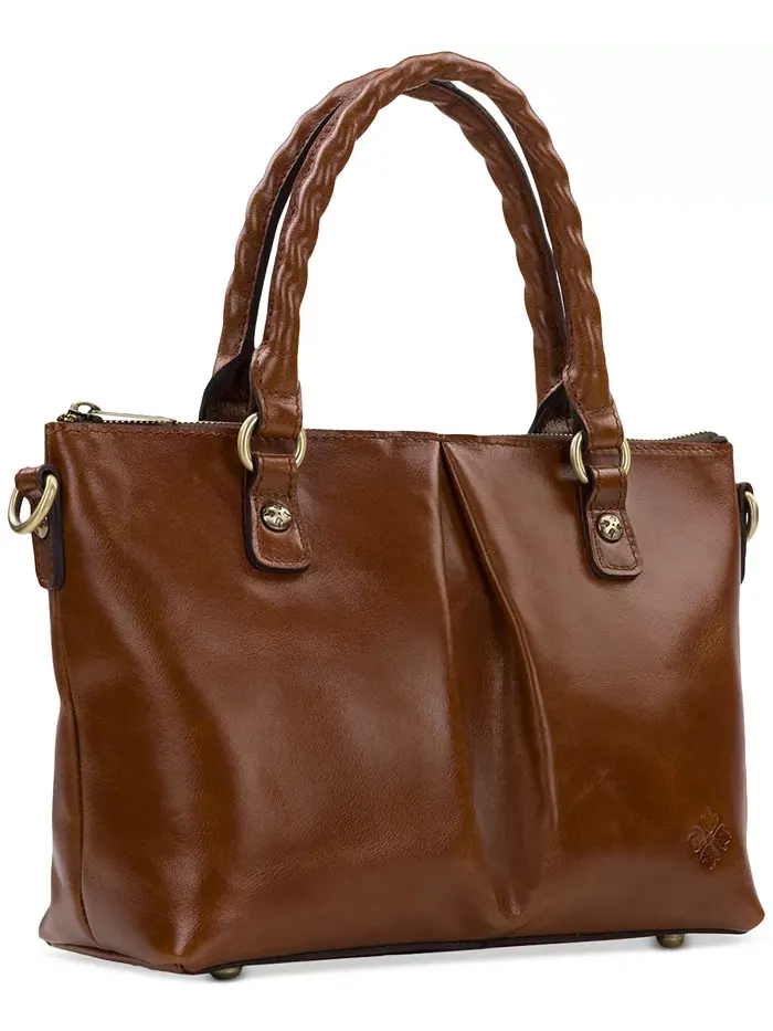 Средняя сумка кроссбоди Zora Top Handle с верхней ручкой Patricia Nash — изображение 2 из 6, коричневый