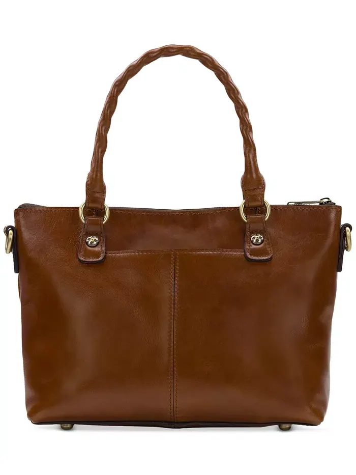 Средняя сумка кроссбоди Zora Top Handle с верхней ручкой Patricia Nash — изображение 3 из 6, коричневый
