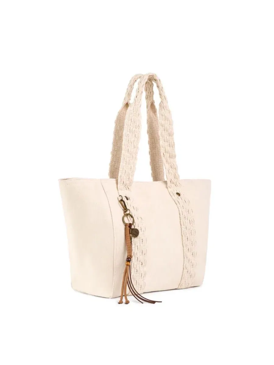 Женская сумка-шопер средняя Byron Medium Beach Tote WILT, Natural Bone — изображение 8 из 8