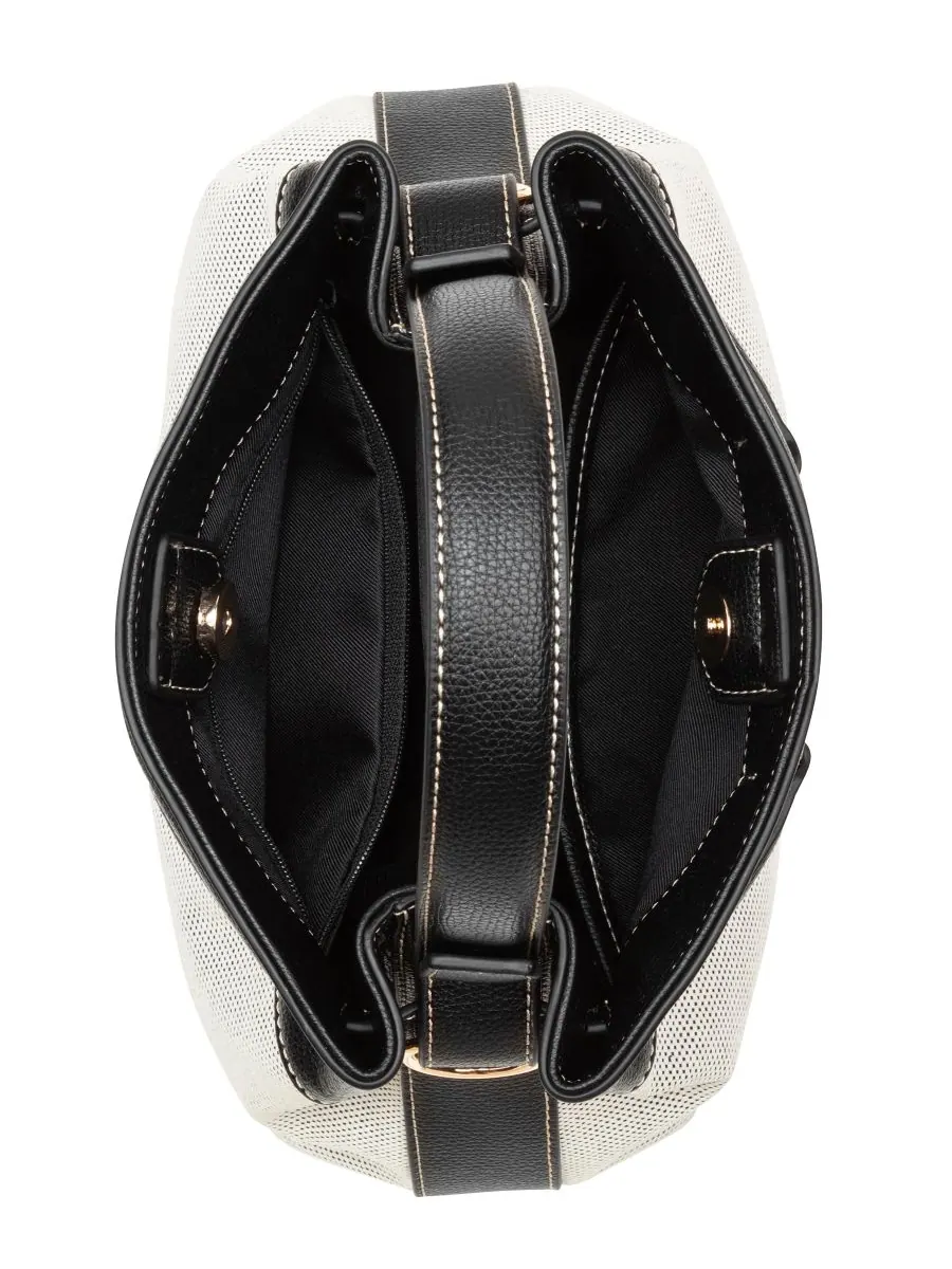 Мини-сумка Harlee Nine West — изображение 4 из 5, натуральный/черный