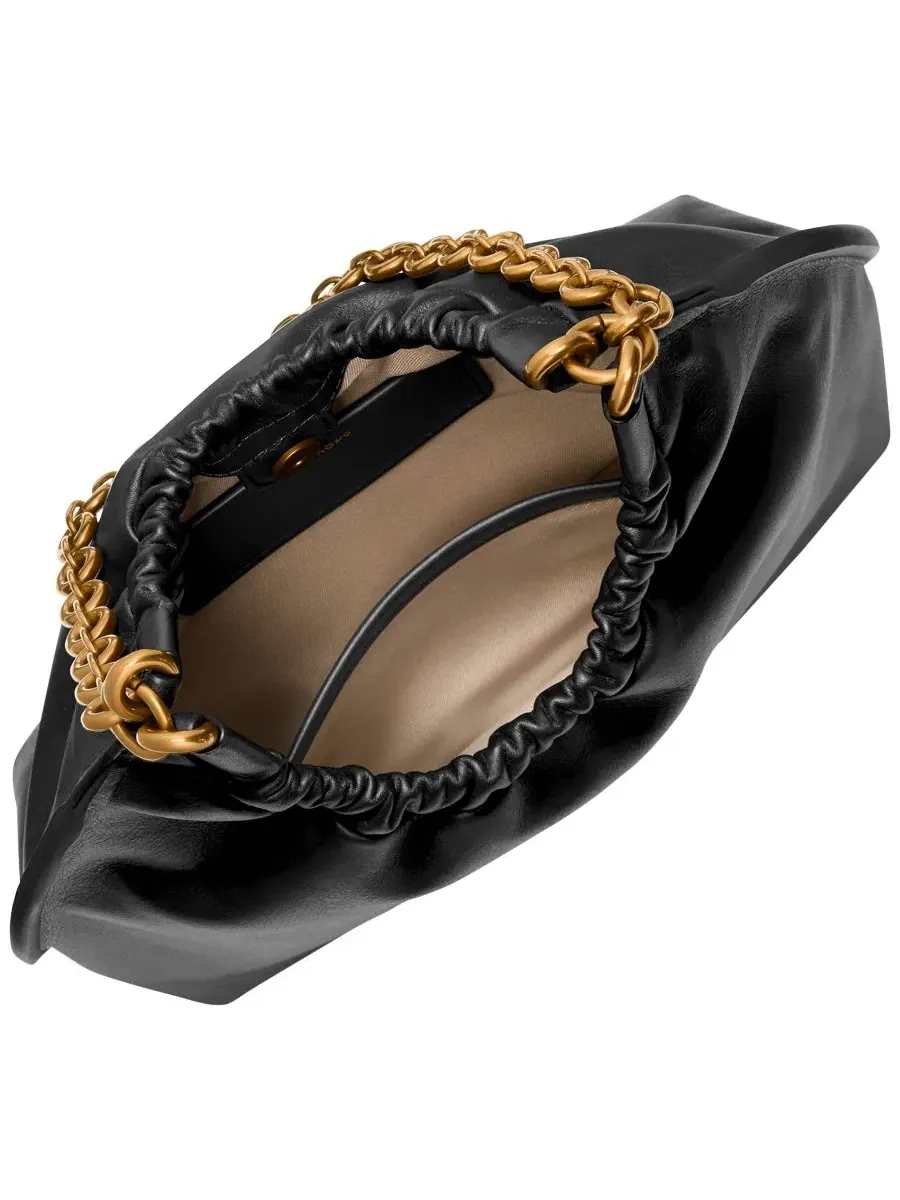 Сумка женская клатч Michael Kors MICHAEL Indie Cinch — изображение 2 из 3, черный