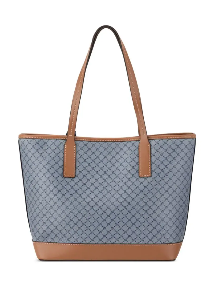Женская сумка-тоут Talley 2 в 1 Nine West, Chambray Logo Brandy — изображение 6 из 8