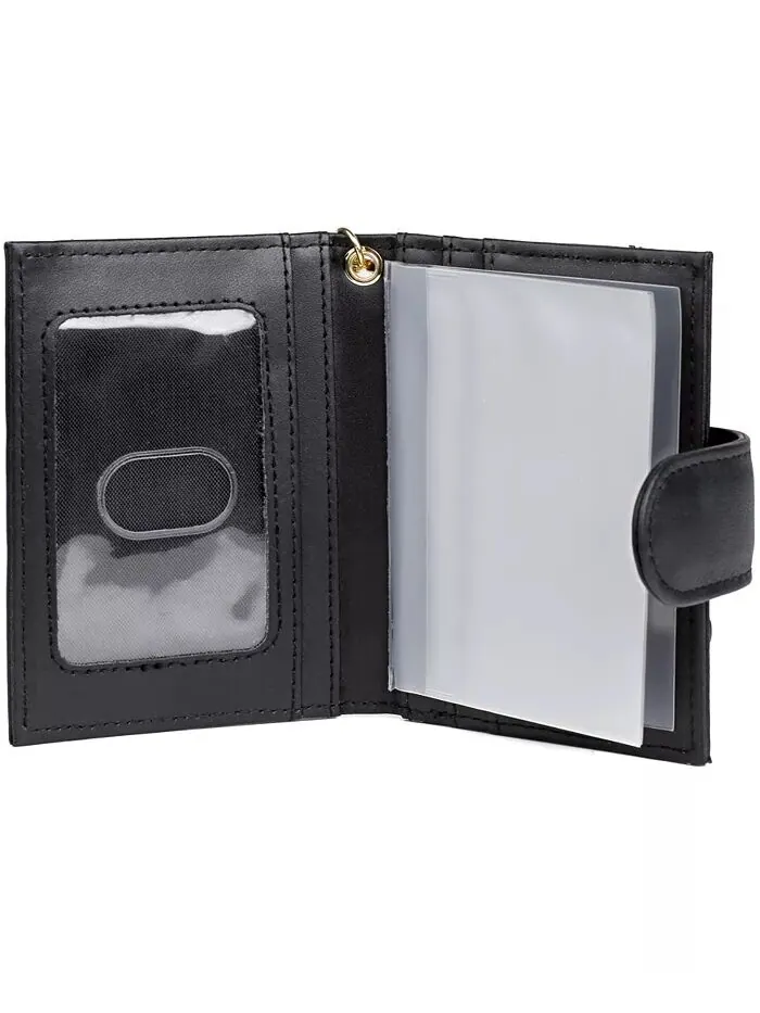 Женский кошелек Heiress Pik-Me-Up Tab Card Case Julia Buxton — изображение 2 из 3, черный