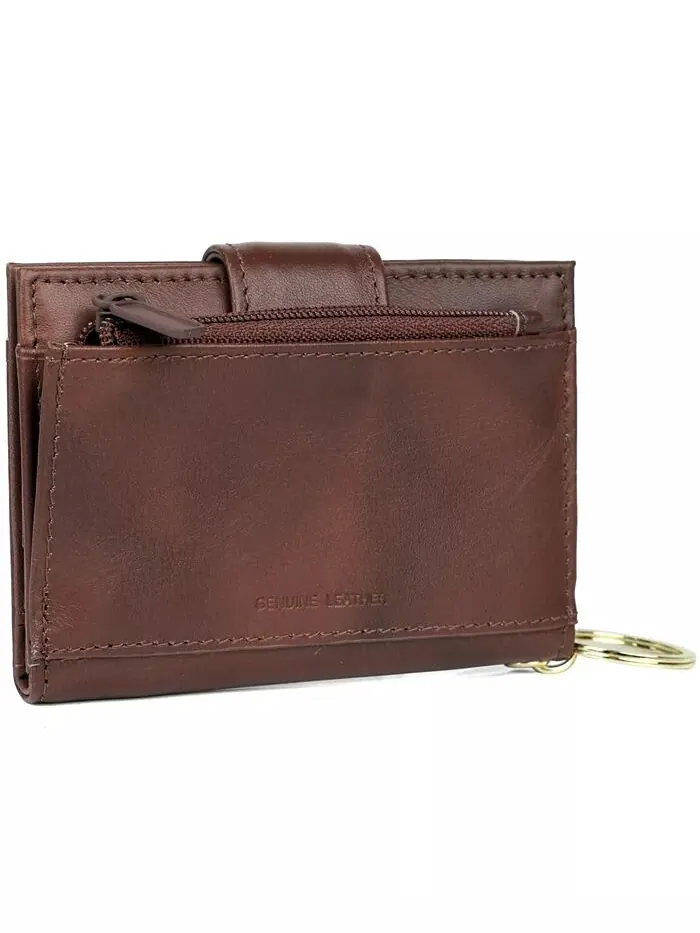 Женский кошелек Heiress Pik-Me-Up Tab Card Case Julia Buxton — изображение 3 из 3, махагони