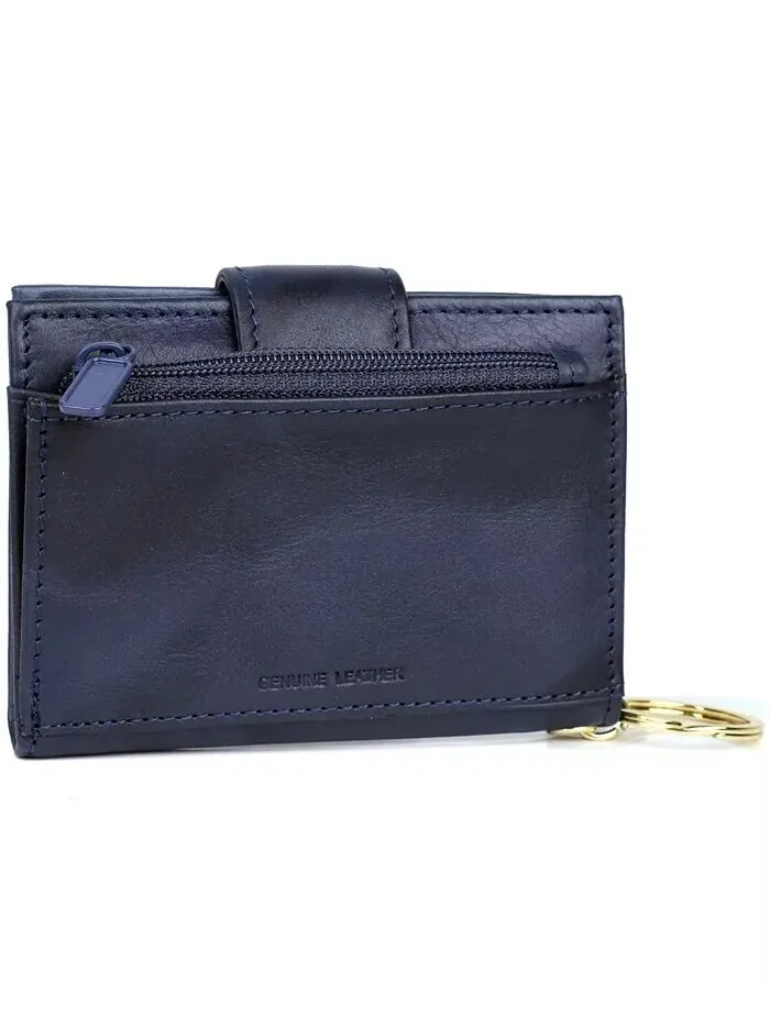 Женский кошелек Heiress Pik-Me-Up Tab Card Case Julia Buxton — изображение 3 из 3, темно-синий