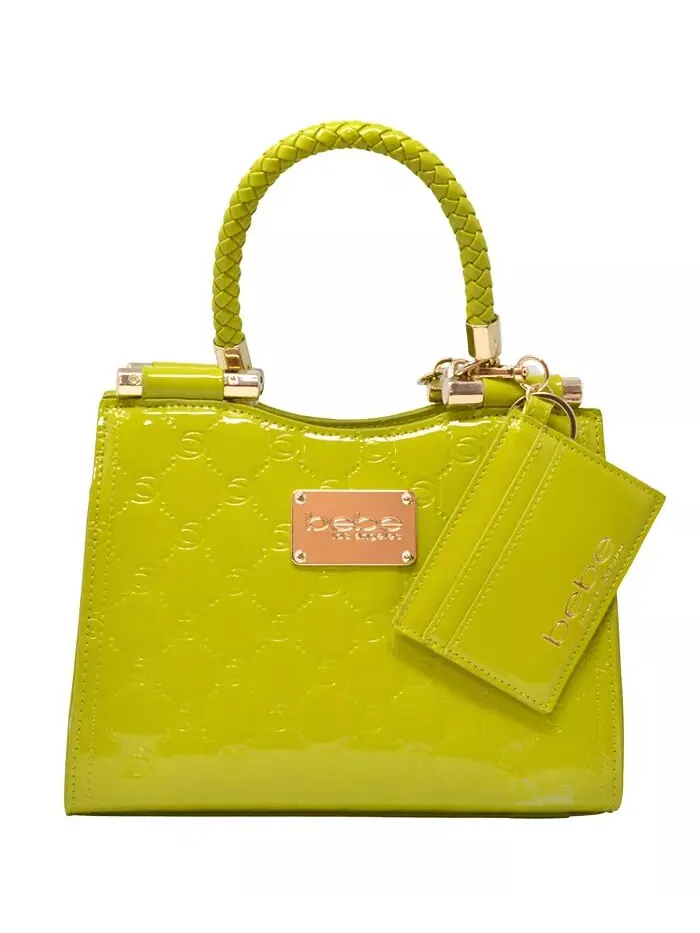 Сумка-кроссбоди Dana Monogram с верхней ручкой Bebe — изображение 5 из 8, трава