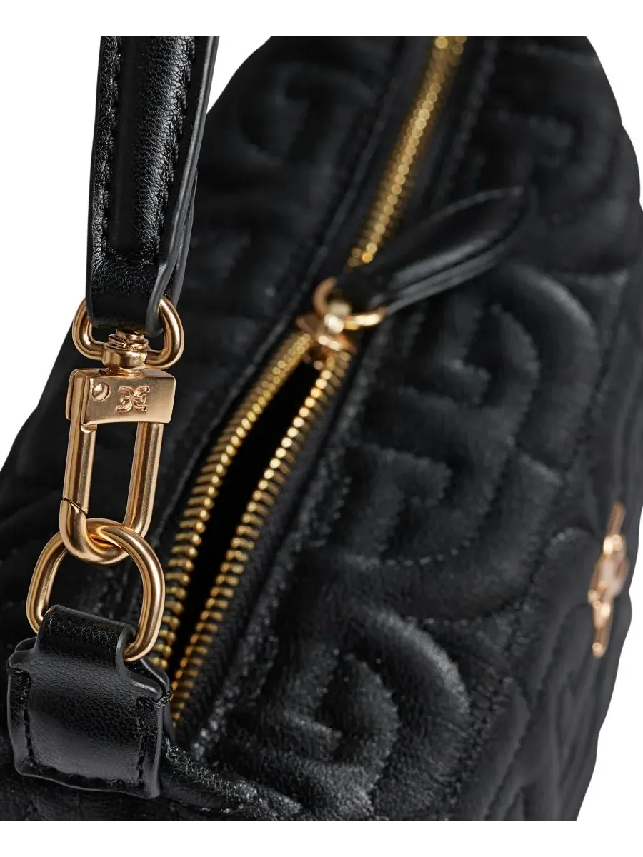 Сумка через плечо Ethyl Top Zip Demi Small Sam Edelman — изображение 4 из 4, черный