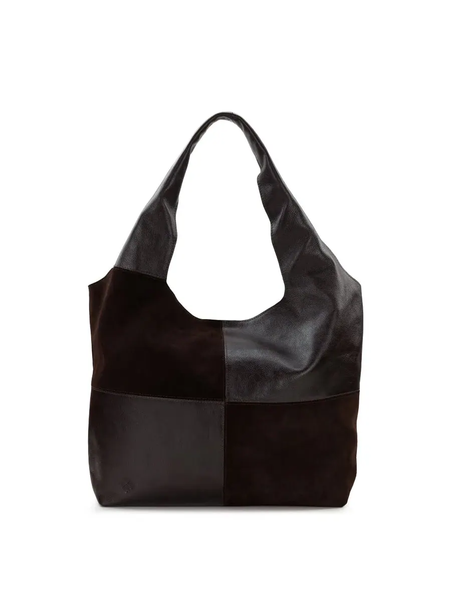 Сумка-тоут из кожи Tove Extra-Large Leather Patricia Nash — изображение 1 из 4, шоколад