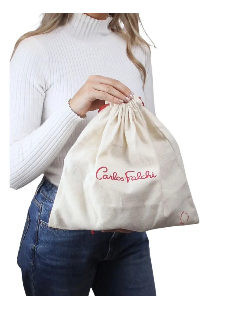 Сумка-мессенджер с бахромой, из натуральной кожи, Medium Fringe Leather Crossbody Messenger Carlos — изображение 11 из 11
