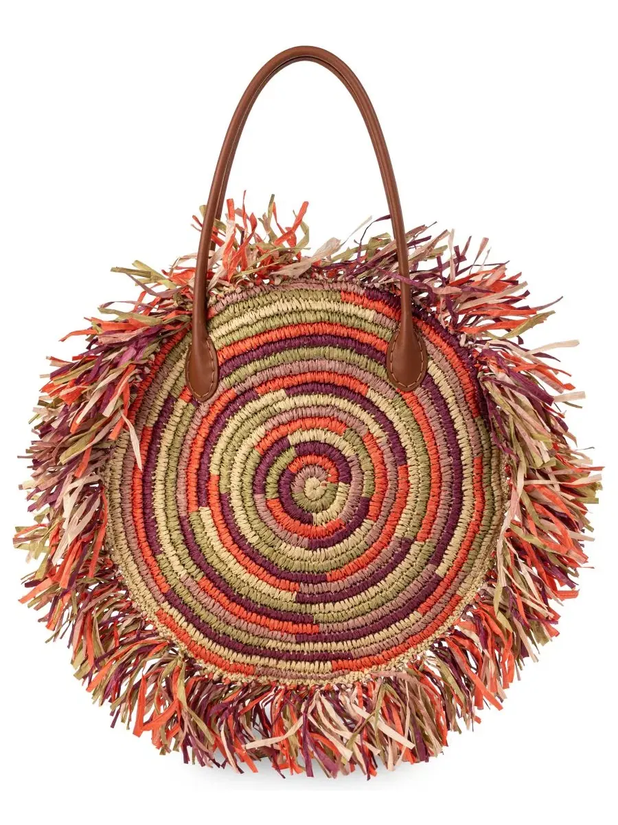 Сумка-тоут Lily Circular Extra-Large Sam Edelman, терракотовый