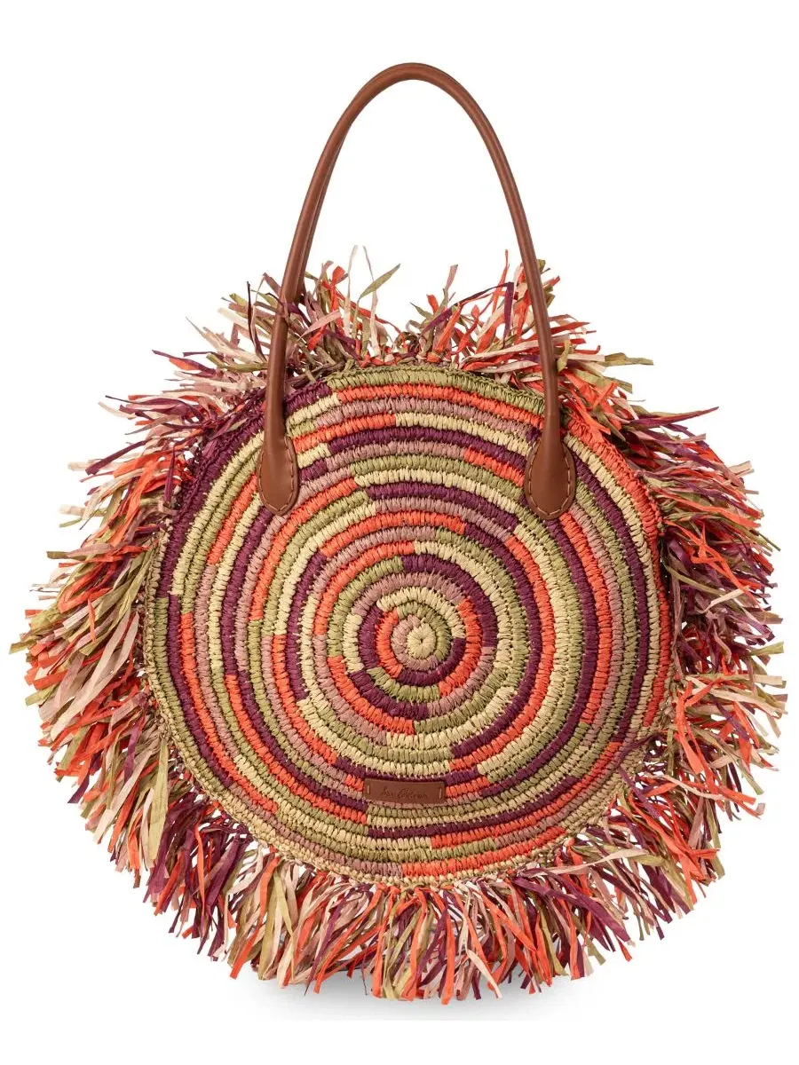 Сумка-тоут Lily Circular Extra-Large Sam Edelman, терракотовый — изображение 2 из 7