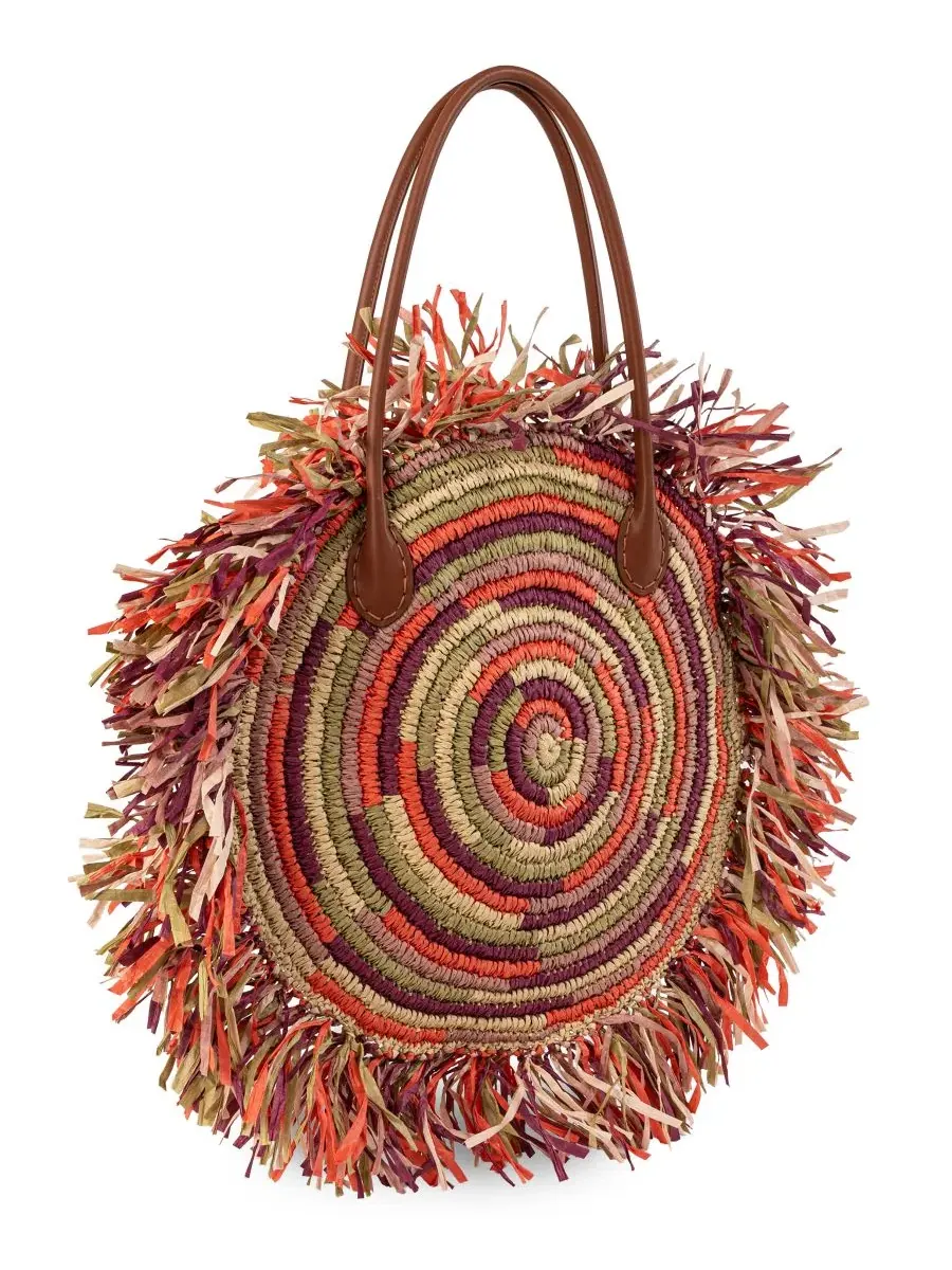 Сумка-тоут Lily Circular Extra-Large Sam Edelman, терракотовый — изображение 3 из 7