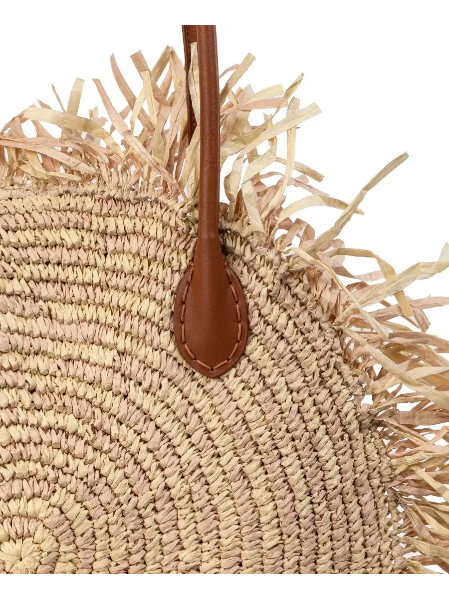 Сумка-тоут Lily Circular Extra-Large Sam Edelman — изображение 5 из 6, прозрачный