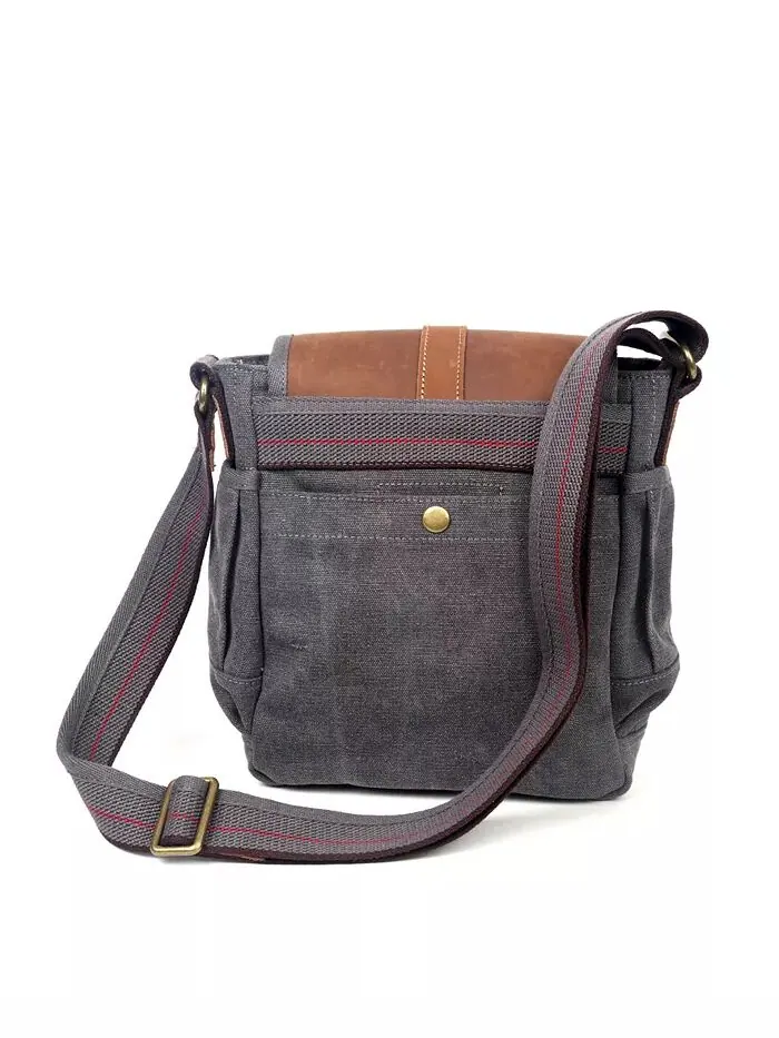 Сумка через плечо Turtle Ridge Canvas TSD BRAND — изображение 2 из 23, серый