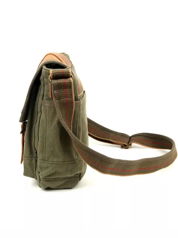 Сумка через плечо Turtle Ridge Canvas TSD BRAND — изображение 10 из 23, серый