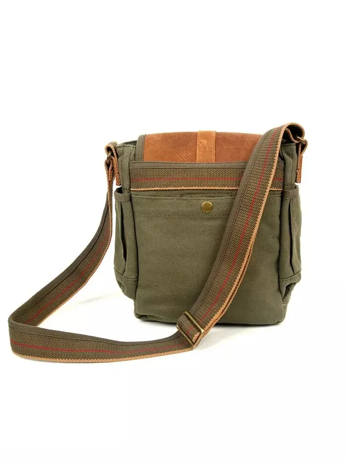Сумка через плечо Turtle Ridge Canvas TSD BRAND — изображение 11 из 23, серый