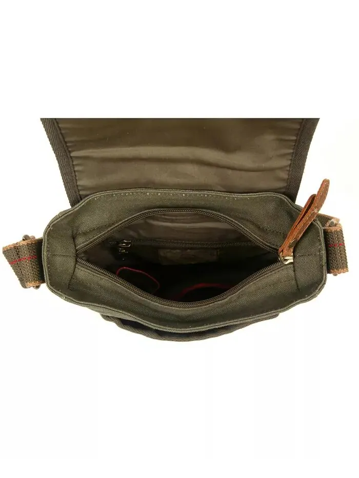 Сумка через плечо Turtle Ridge Canvas TSD BRAND — изображение 13 из 23, серый