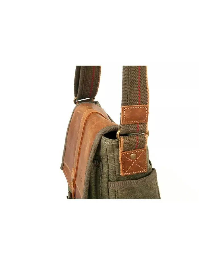Сумка через плечо Turtle Ridge Canvas TSD BRAND — изображение 15 из 23, серый
