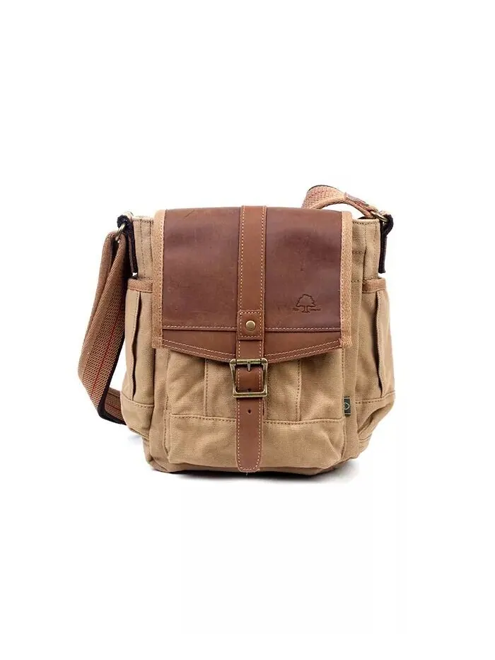 Сумка через плечо Turtle Ridge Canvas TSD BRAND — изображение 16 из 23, серый