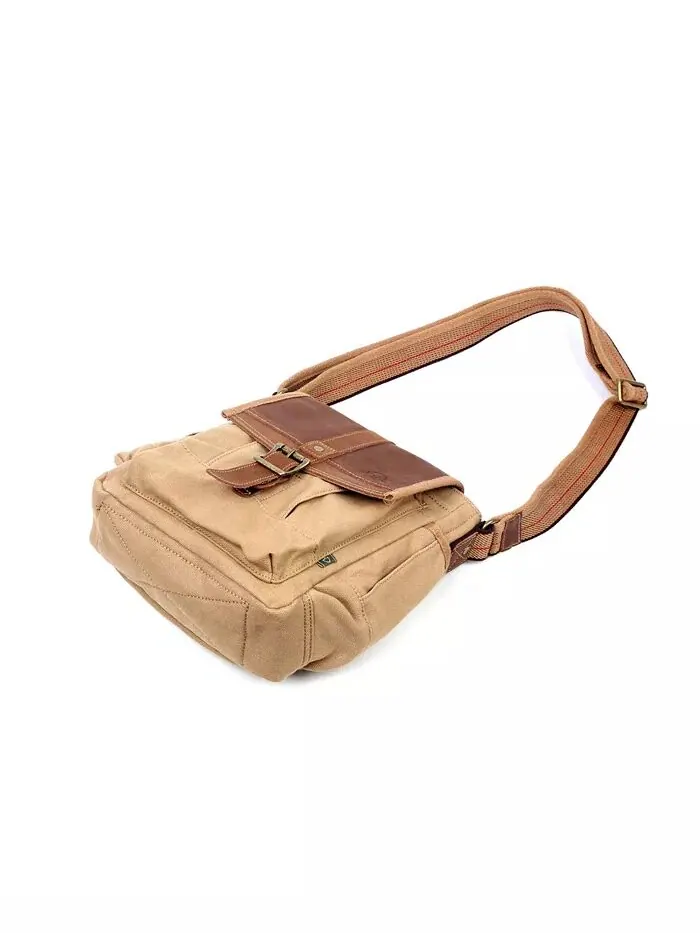 Сумка через плечо Turtle Ridge Canvas TSD BRAND — изображение 20 из 23, серый