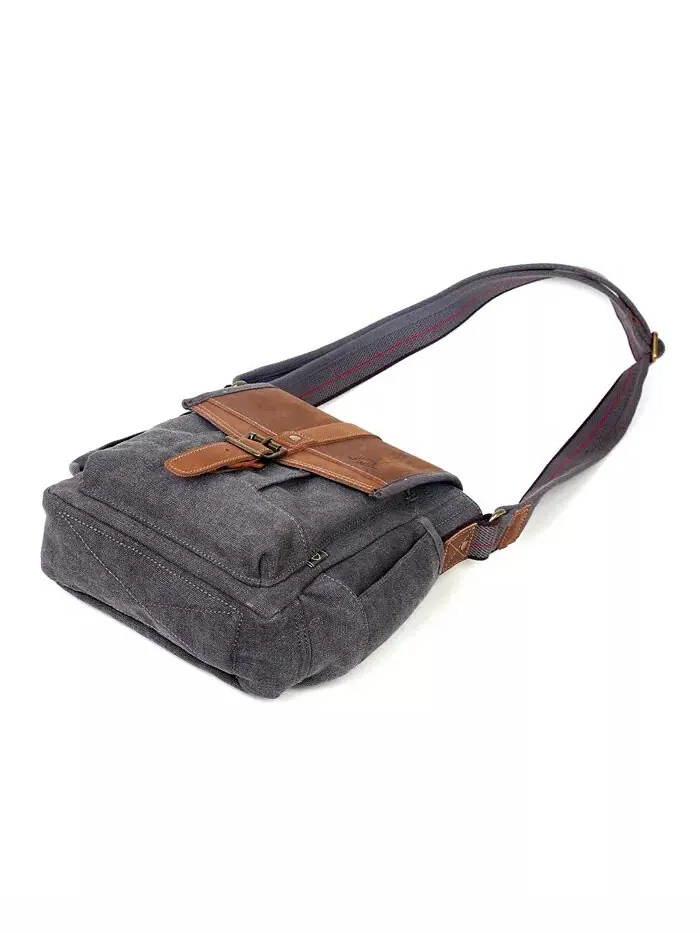 Сумка через плечо Turtle Ridge Canvas TSD BRAND — изображение 4 из 23, серый