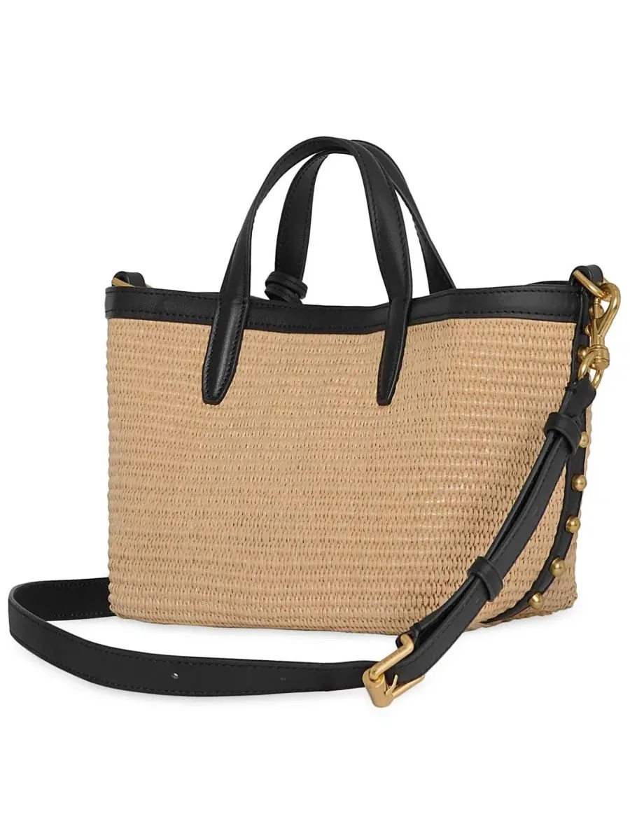 Средняя сумка-тоут Riley Medium Tote Rebecca Minkoff — изображение 2 из 3, прозрачный