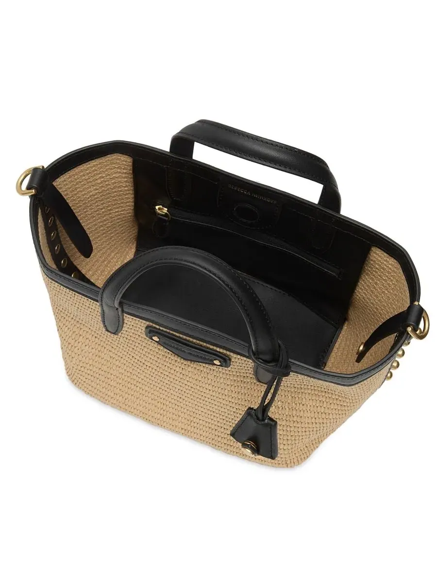 Средняя сумка-тоут Riley Medium Tote Rebecca Minkoff — изображение 3 из 3, прозрачный